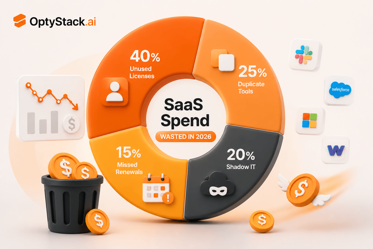 How Much SaaS Spend Is Wasted? The Real Numbers for 2026